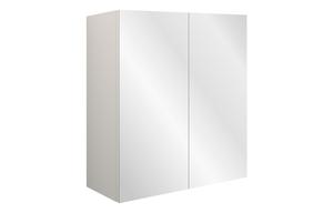 Clarence 600mm Mirrored Wall Unit - Matt Graphite Grey (Grey Cab)